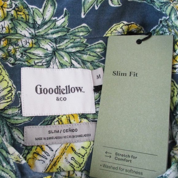 Goodfellow & Co Tropical Casual Oxford Shirt - Picture 6 of 8